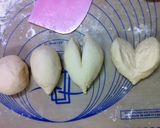 ハートのぽこぽこパン作り方3写真