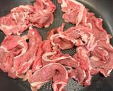 ラム肉とヤングコーンの赤缶カレー炒め作り方3写真