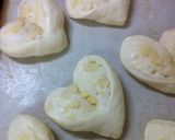 ハートのぽこぽこパン作り方5写真
