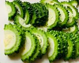 ゴーヤの天ぷら♡栄養豊富に揚げちゃいました。作り方1写真