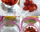 いちごシロップ＆ドライいちご作り方1写真