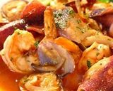 ■旨味たっぷり！魚介のトマトスープ仕立て作り方15写真