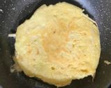 簡単　お好み焼き（もやし）作り方5写真