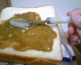 カレーをリメイク！チーズカレートースト♥作り方2写真
