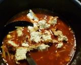 コーンとパスタのトマト味噌スープ作り方3写真