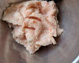 介護食 コストコの海老で海老団子スープ作り方3写真