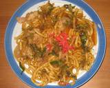 市販のソースとうどんで簡単！焼きうどん。作り方5写真