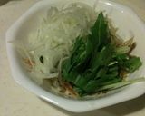 ポン酢で☆ごぼうと水菜のサラダ作り方4写真