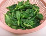 菜の花♪DE♪和風スープパスタ作り方1写真