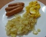 忙しい朝に☆フライパン一つで3おかず作り方8写真