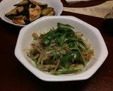 ポン酢で☆ごぼうと水菜のサラダ作り方5写真