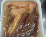 漁師の魚子供と肝の味噌汁作り方1写真