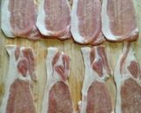 豚薄切り肉で☆お好み焼き風肉巻き作り方2写真