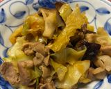 豚肉キャベツ椎茸の時短ウマウマ炒め作り方4写真