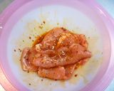 ポークの洋風ピリ辛照り焼き作り方2写真