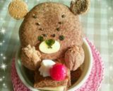 デコパン*くまのがっこうジャッキー作り方6写真