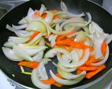 ほんのりカレー風味・野菜炒め作り方3写真