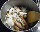 ウインナーと野菜の豆乳濃厚スープ作り方2写真