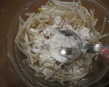 とろ～り目玉焼き乗せ☆もやしのお焼き作り方3写真