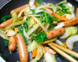 ほんのりカレー風味・野菜炒め作り方5写真
