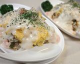 きのこたっぷり♫コクうま☆和風オムライス作り方7写真