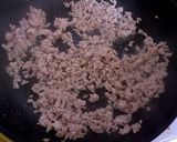 かぼちゃと鶏ひき肉の蒸し焼き作り方2写真
