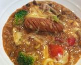 簡単朝ごち！ウィンナーデミおじや作り方12写真