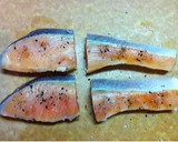えのきと鮭の味噌炒め＊作り方2写真