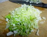ウインナーをくるくる　ネギ入り卵焼き作り方1写真