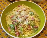 そら豆のクリームパスタ作り方5写真