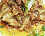 新玉ねぎとマグロのはごろも煮のさっと煮だ作り方8写真