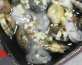 塩麹で♪アサリと海老のアヒージョ作り方7写真