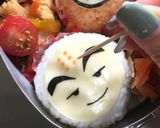 ドラゴンボール☆クリリンのキャラ弁作り方3写真