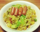 春キャベツチャーハン作り方6写真