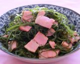 ささっとできる!切昆布とベーコンの炒め物作り方4写真