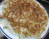 とろ～り目玉焼き乗せ☆もやしのお焼き作り方6写真