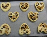 くるみとチョコのハートパン。作り方11写真