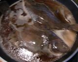 S&Bローストガーリックで真カレイの煮物作り方2写真