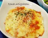 スープパスタの素でヘルシーおからグラタン作り方5写真