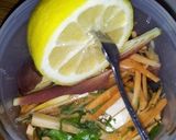 余った野菜でMIXサラダ＆１夜漬け★作り方2写真