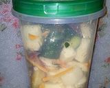 余った野菜でMIXサラダ＆１夜漬け★作り方4写真