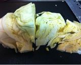 丸ごとキャベツのごちそう蒸し作り方2写真