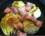 丸ごとキャベツのごちそう蒸し作り方4写真