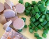 ウィンナーいんげん☆おにぎり作り方1写真