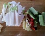 余った野菜でMIXサラダ＆１夜漬け★作り方7写真