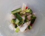 余った野菜でMIXサラダ＆１夜漬け★作り方10写真