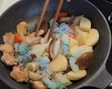 鶏肉じゃが作り方6写真