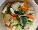 お一人様クリーミー酸辣炒飯味豆腐野菜炒め作り方15写真