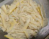筍の麻辣きんぴら作り方1写真