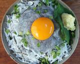 生しらすと釜あげしらすでハーフ＆ハーフ丼作り方7写真
